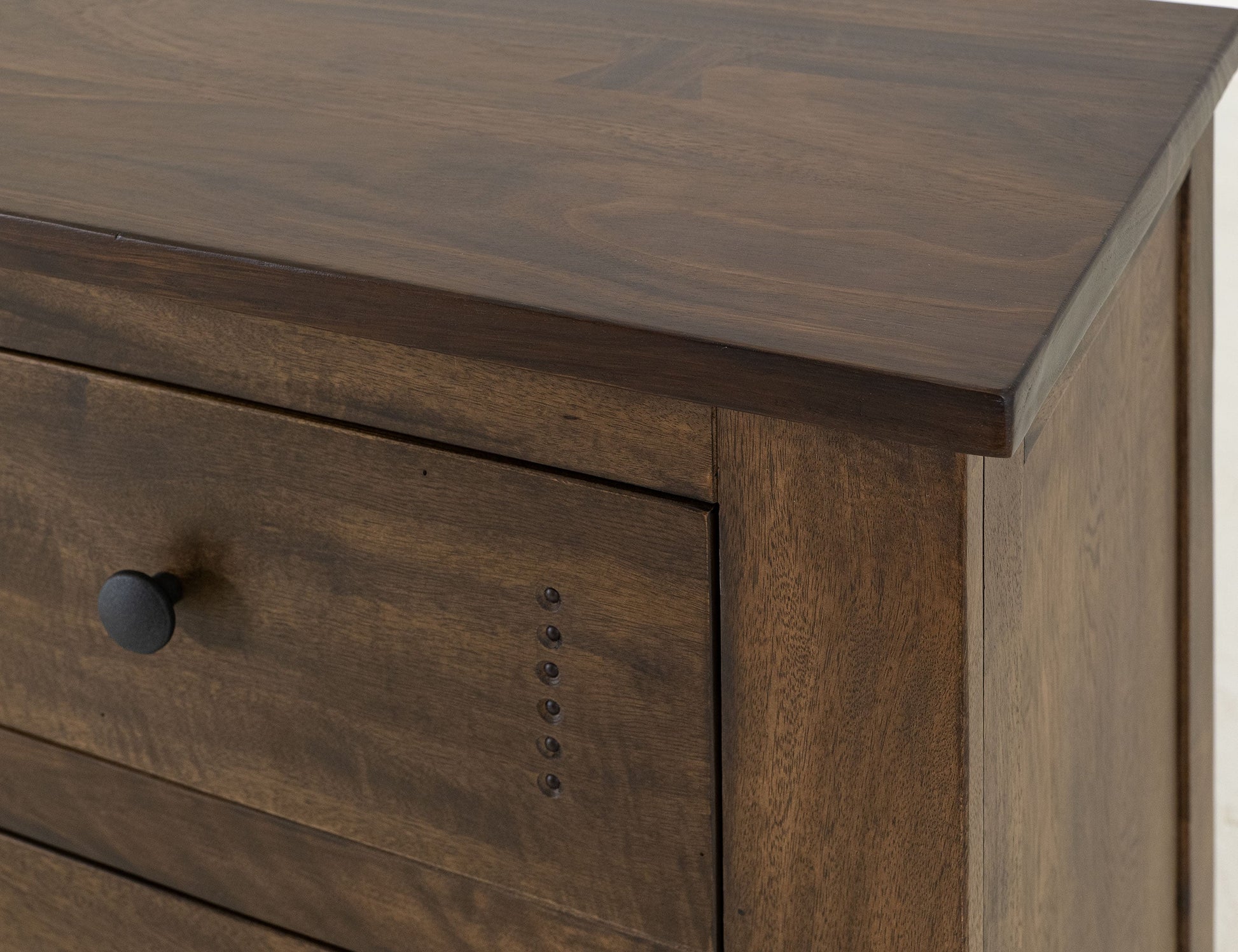 2 Drawer, Nightstand - Barrel Brown