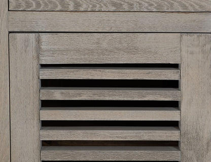 6 Drawer, 2 Door, Buffet - Light Cream