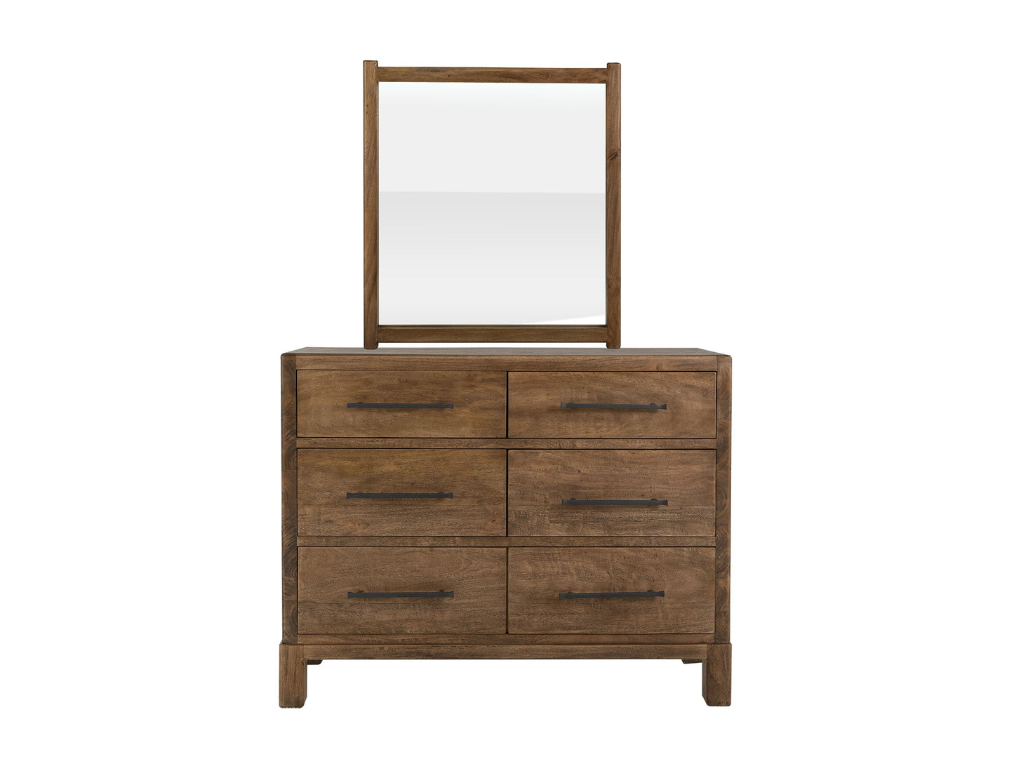 Mirror - Barrel Brown
