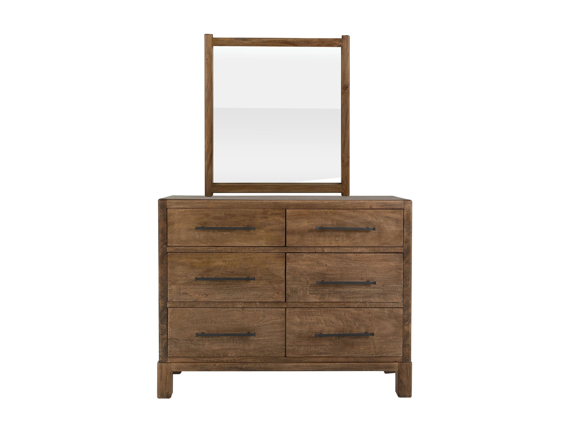 Mirror - Barrel Brown