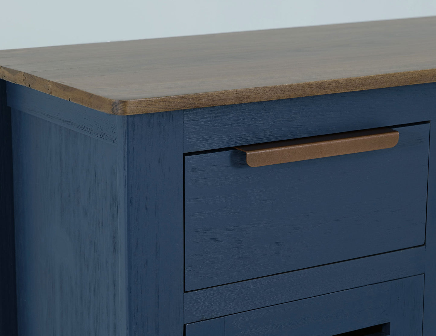 6 Drawer, 2 Door, Buffet - Ivory