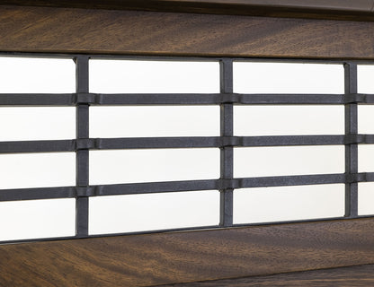 6/6 Eastern King Platform - Barrel Brown