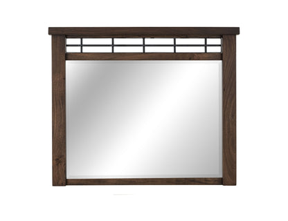Mirror - Barrel Brown