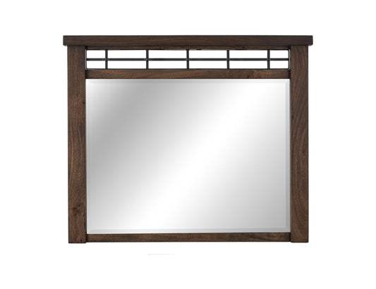Mirror - Barrel Brown