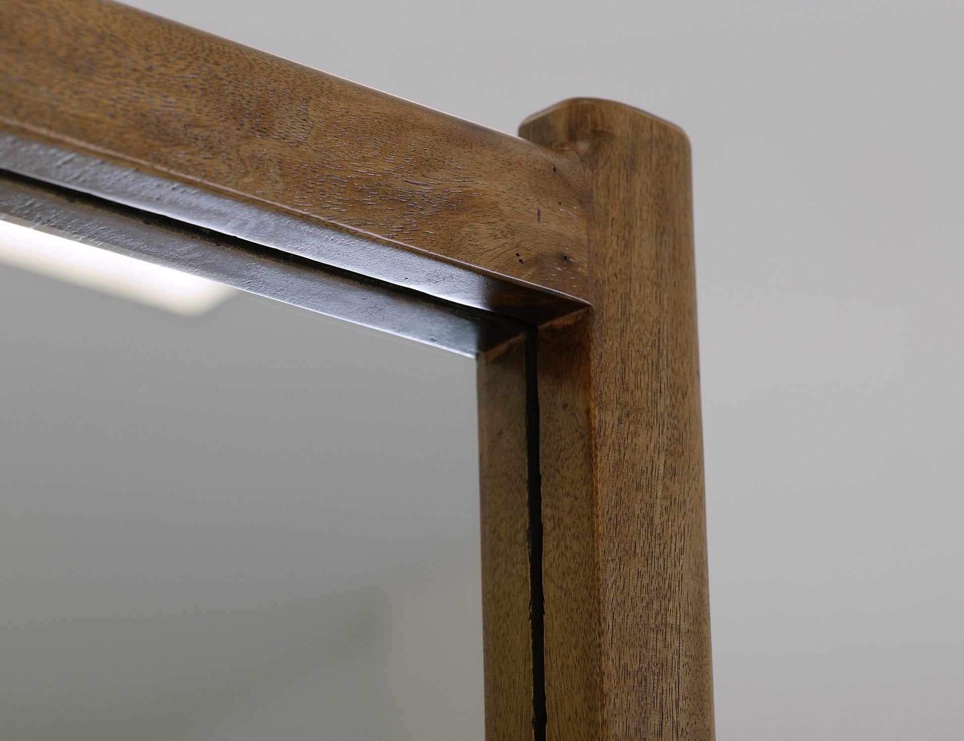 Mirror - Barrel Brown