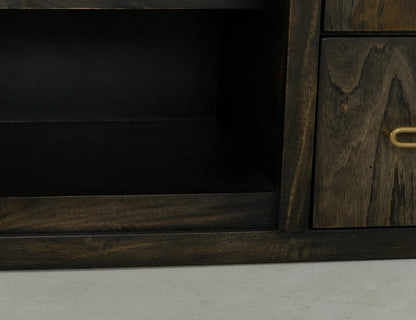 7 Drawer, Console - Oil Black