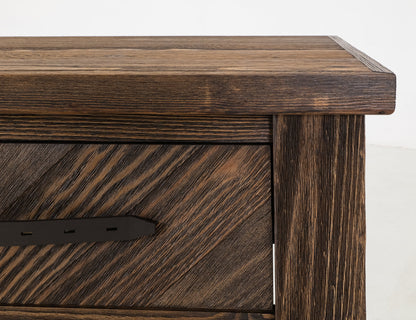 2 Drawer, Console - Rookwood Brown
