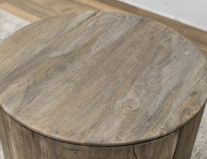 End Table - Ivory White