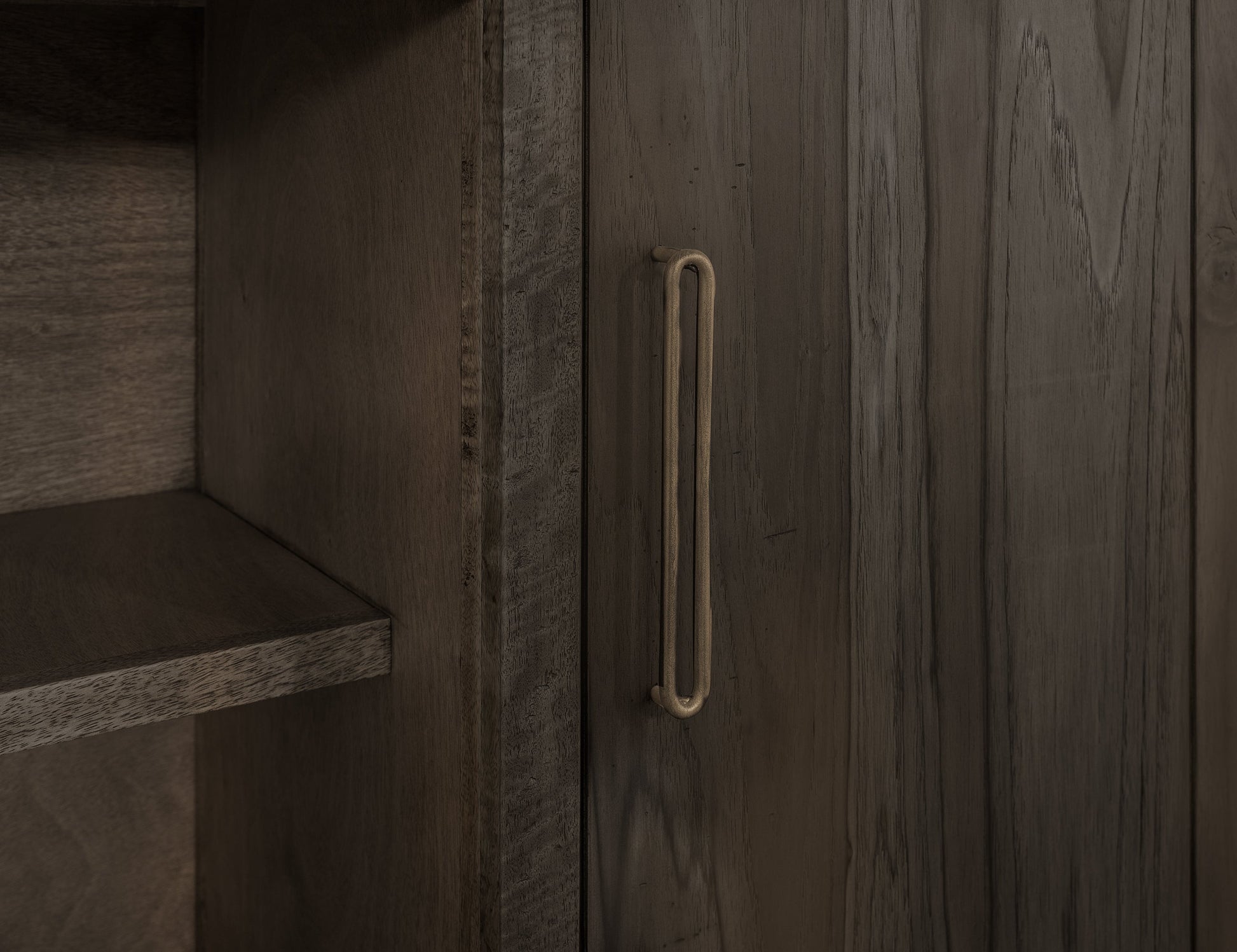 2 Door, TV Stand 80 - Oil Black