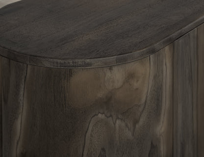 2 Door, TV Stand 80 - Oil Black
