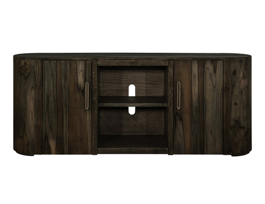 2 Door, TV Stand 80 - Oil Black