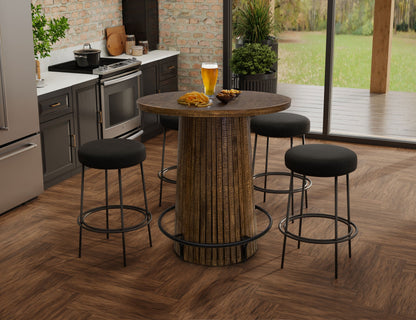 Bistro Table Base - Peanut Brown