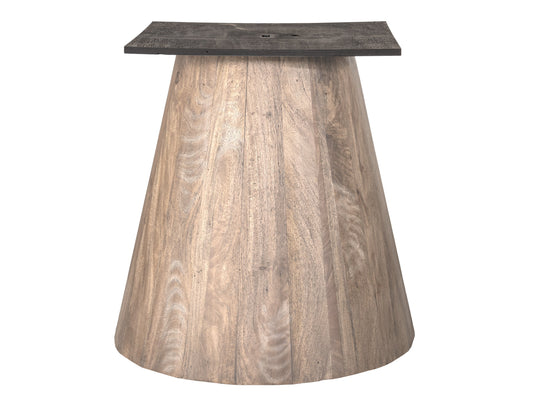 Round Table Base - Ivory White