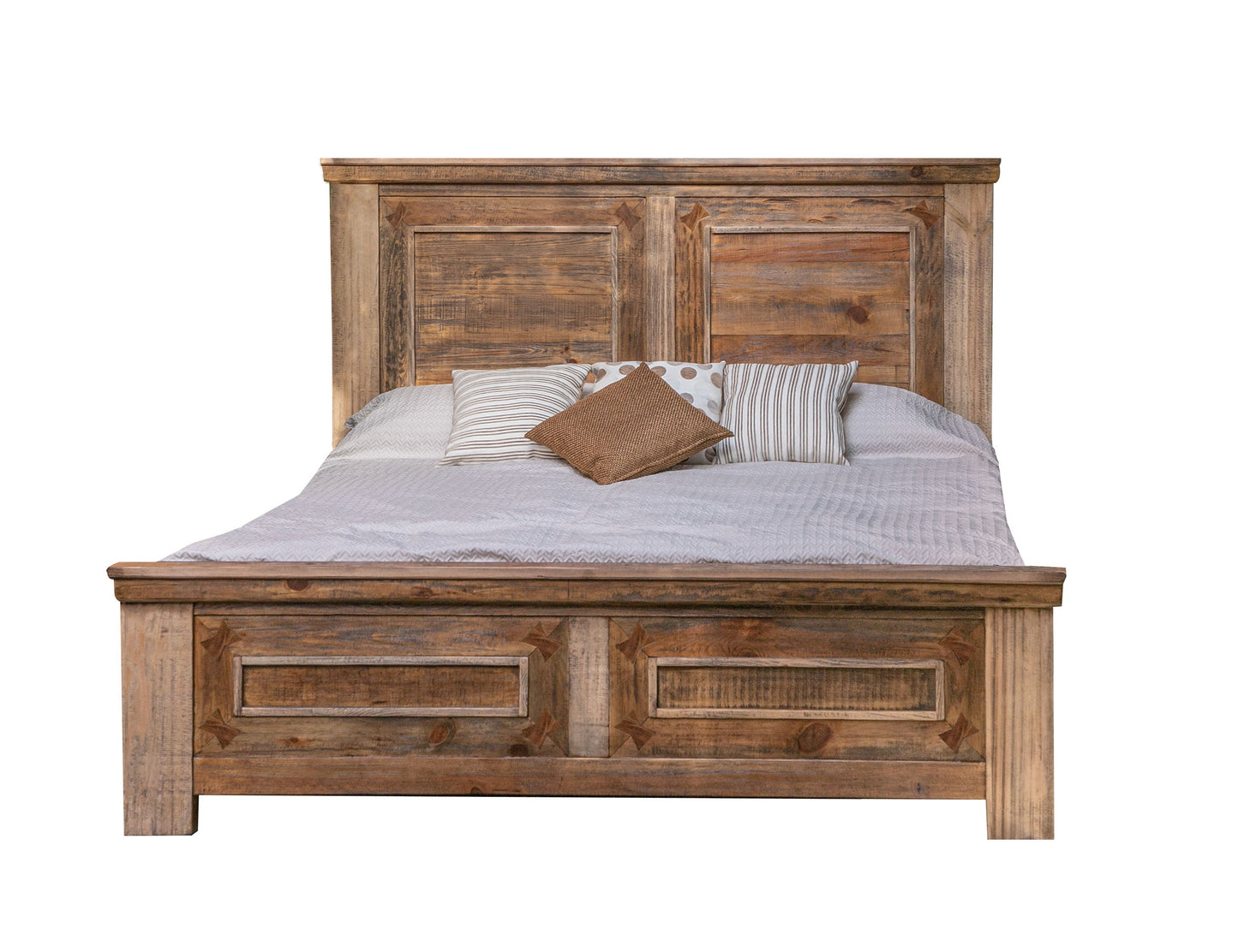 6/6 Low Profile Platform - Two Tone Light Brown