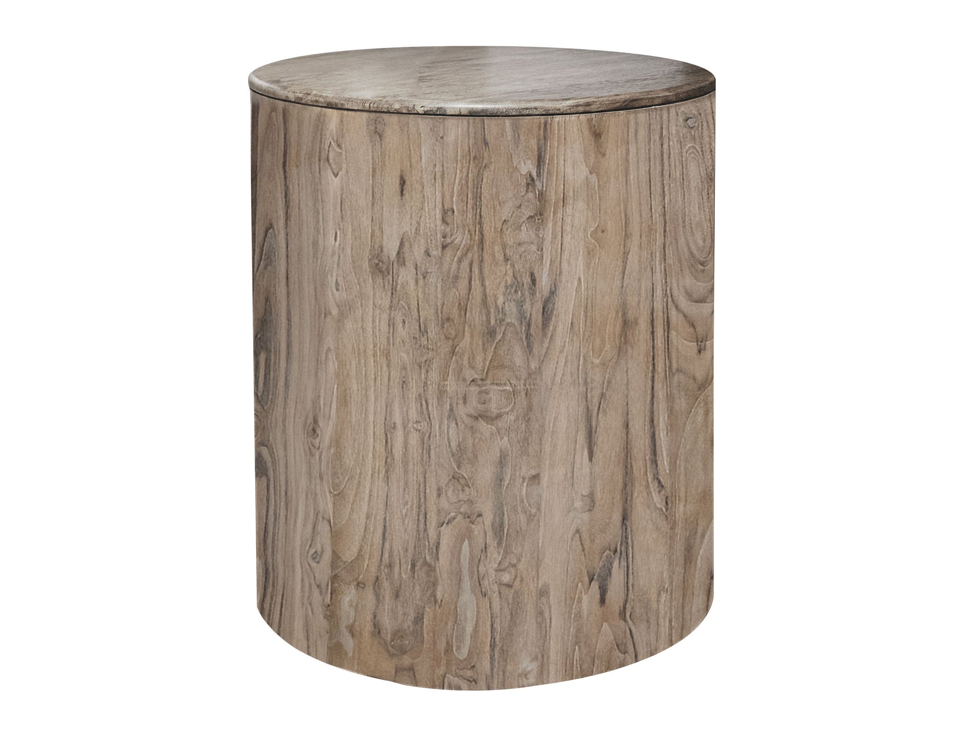 Chairside Table - Ivory White