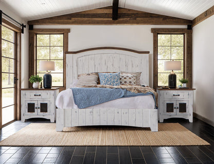 5/0 Platform - Antiqued White
