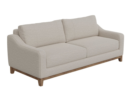 Wooden Frame & Base, Sofa - Agreeable Gray