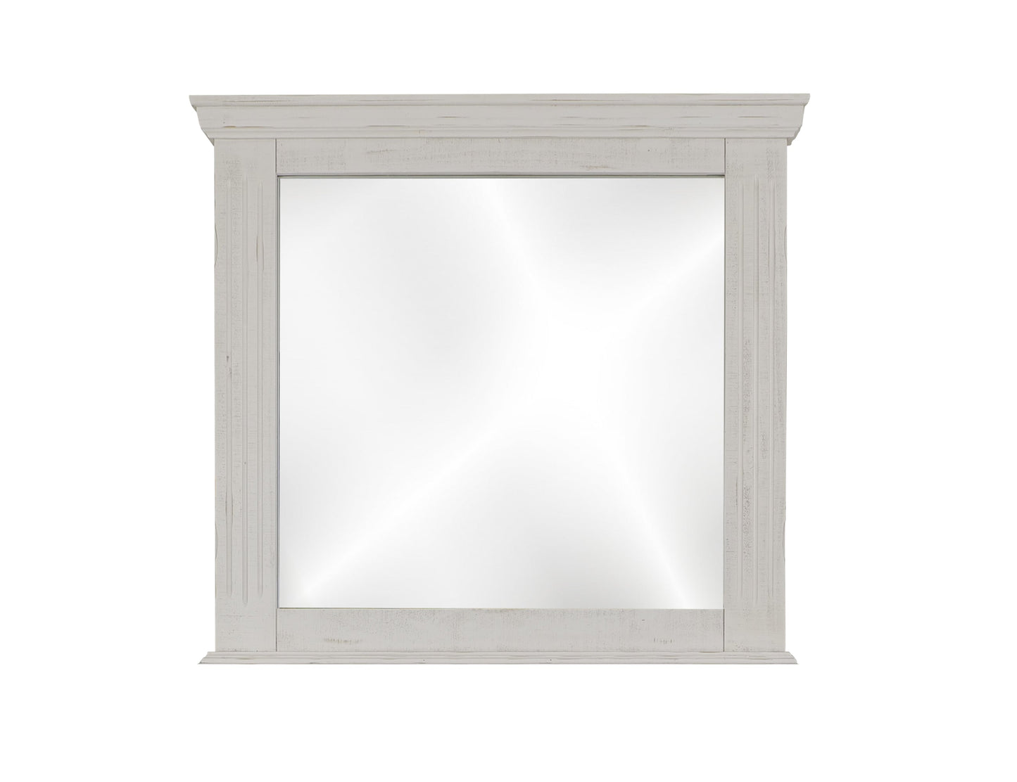 Mirror - Distressed White