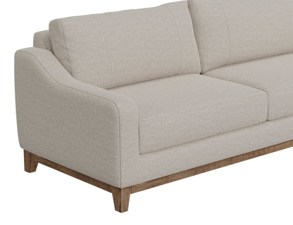 Wooden Frame & Base, Sofa - Agreeable Gray