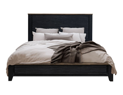 5/0 Platform - Satin Black and Brown