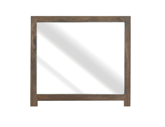 Mirror - Quartersawn Oak & Marooned Brown
