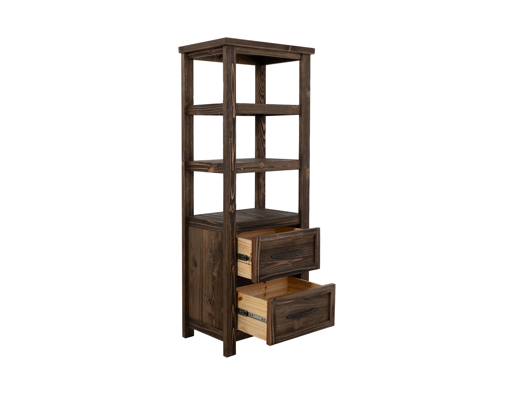 2 Drawer, Pier - Rookwood Brown