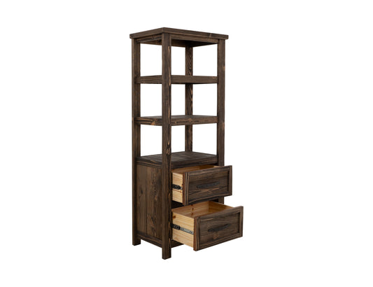 2 Drawer, Pier - Rookwood Brown