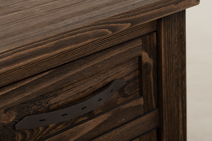 2 Drawer, 2 Door, TV Stand - Rookwood Brown