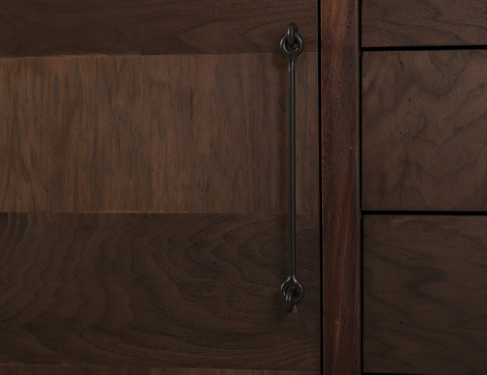 4 Drawer & 2 Door, Console - Peanut Brown