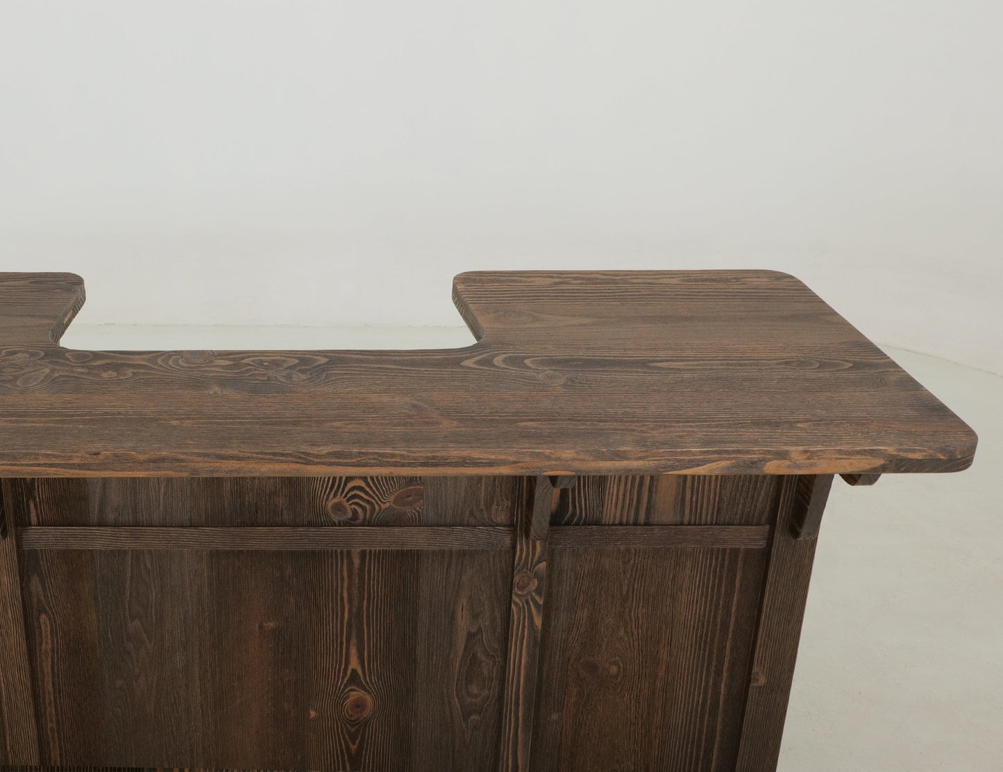 2 Drawer, 2 Door, Bar - Rookwood Brown