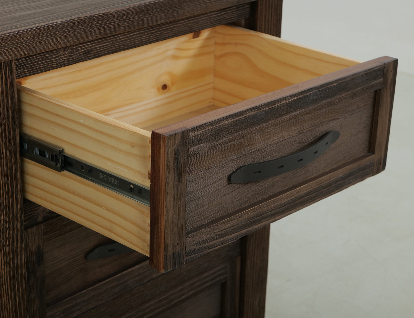 3 Drawer, 2 Door, Buffet - Rookwood Brown