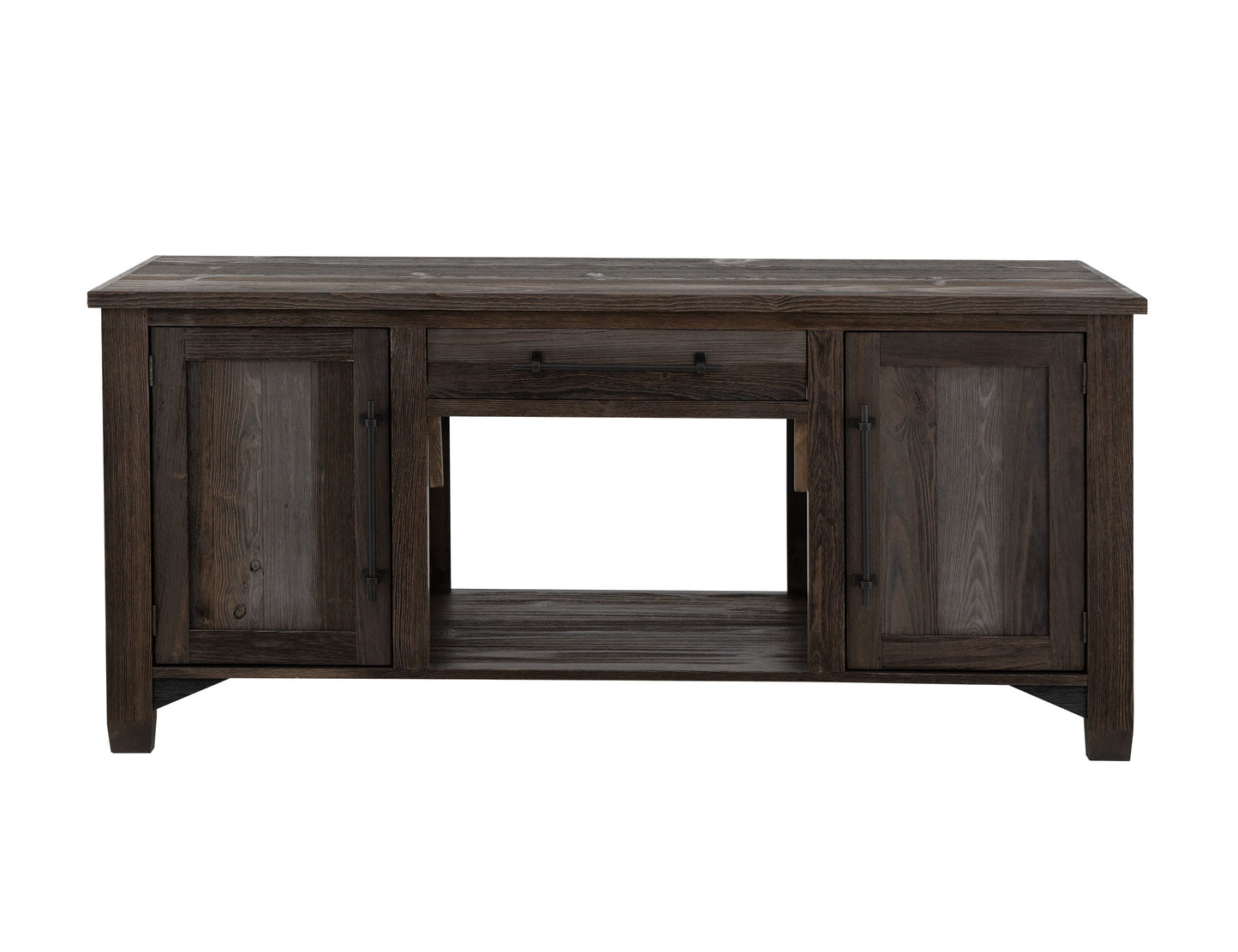 1 Drawer, 2 Door, TV Stand for electric fireplace - Multicolor
