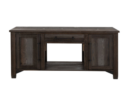 1 Drawer, 2 Door, TV Stand for electric fireplace - Multicolor