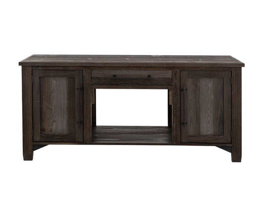 1 Drawer, 2 Door, TV Stand for electric fireplace - Multicolor
