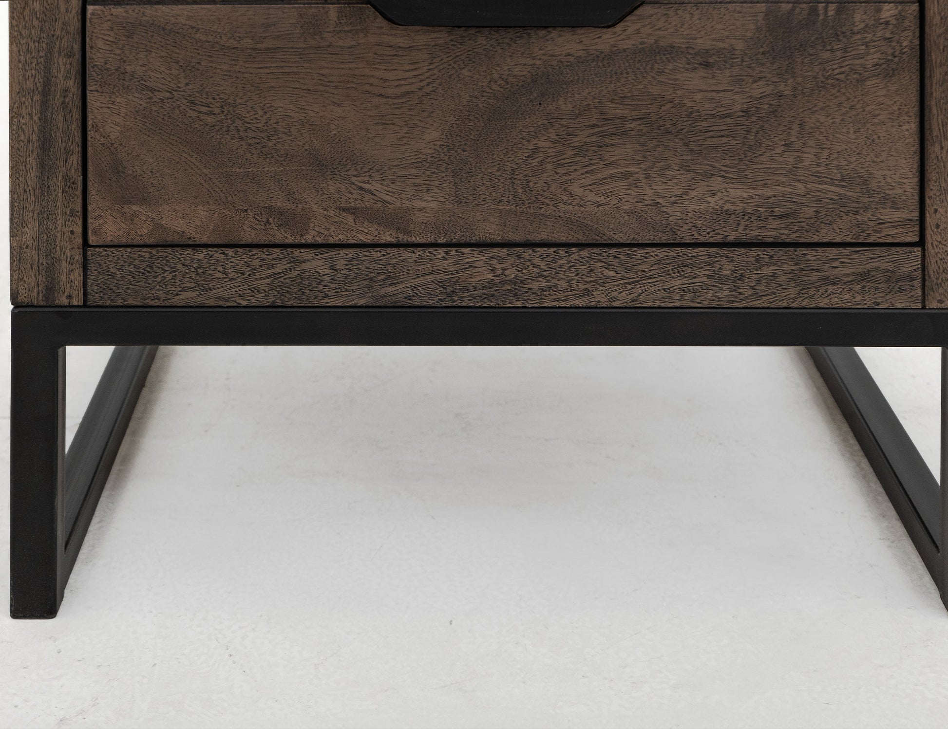 2 Drawer End Table - Cedar Brown