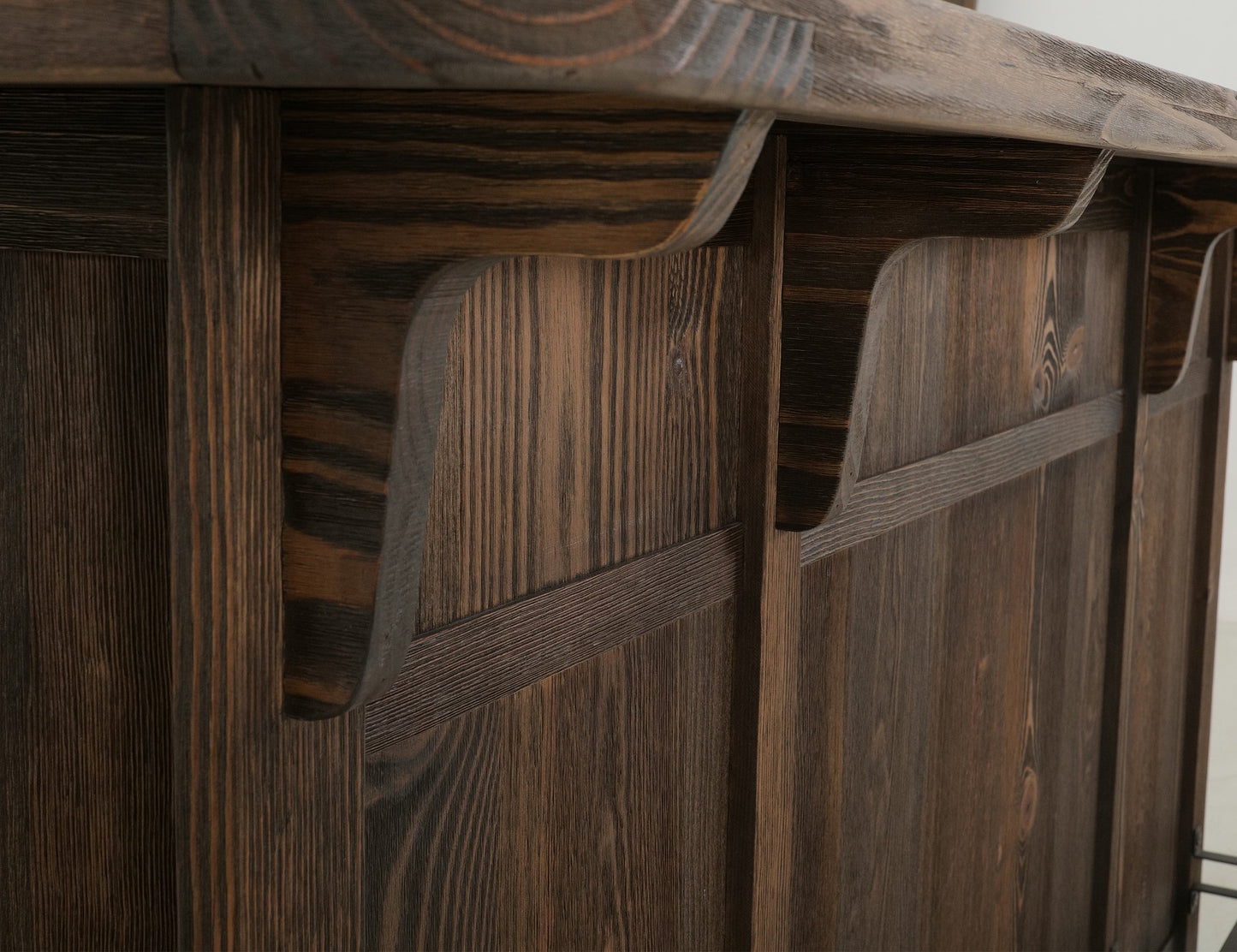 2 Drawer, 2 Door, Bar - Rookwood Brown