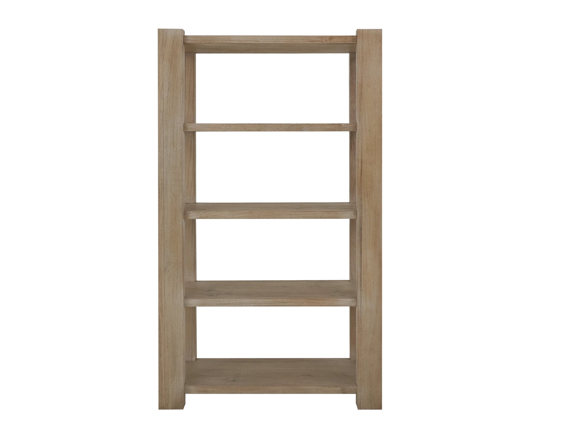 5 Shelves, Bookcase - Sand Brown