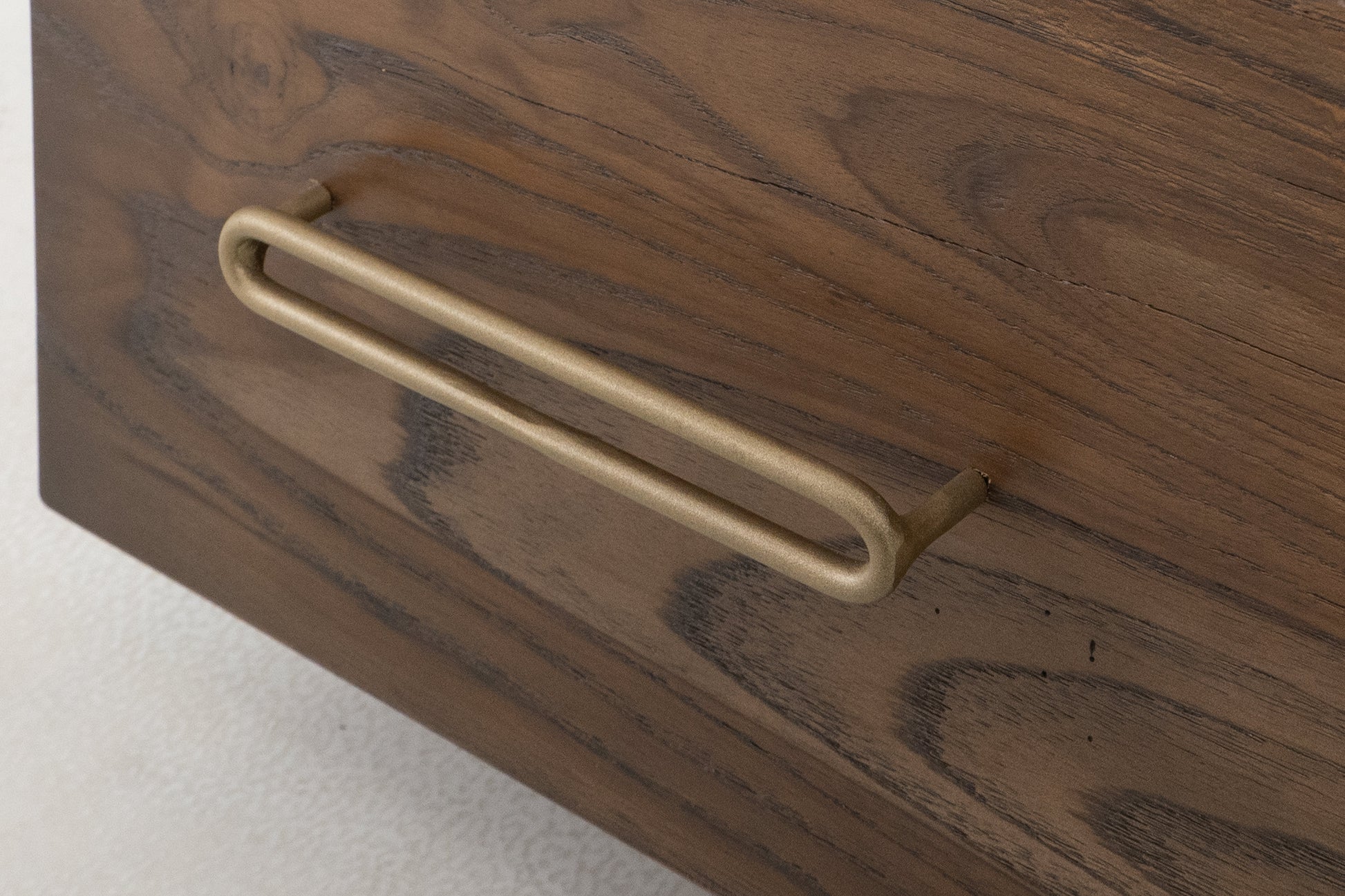 2 Drawer & 2 Glass Doors, Cabinet - Almond And Barrel Brown
