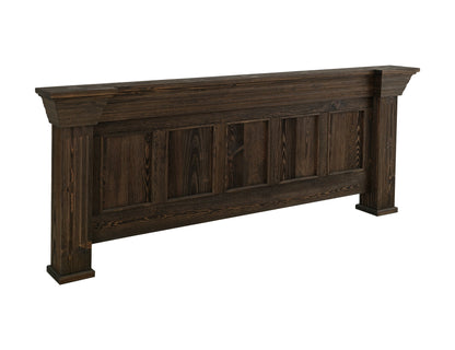 6/6 Eastern King Footboard - Mahogany Brown
