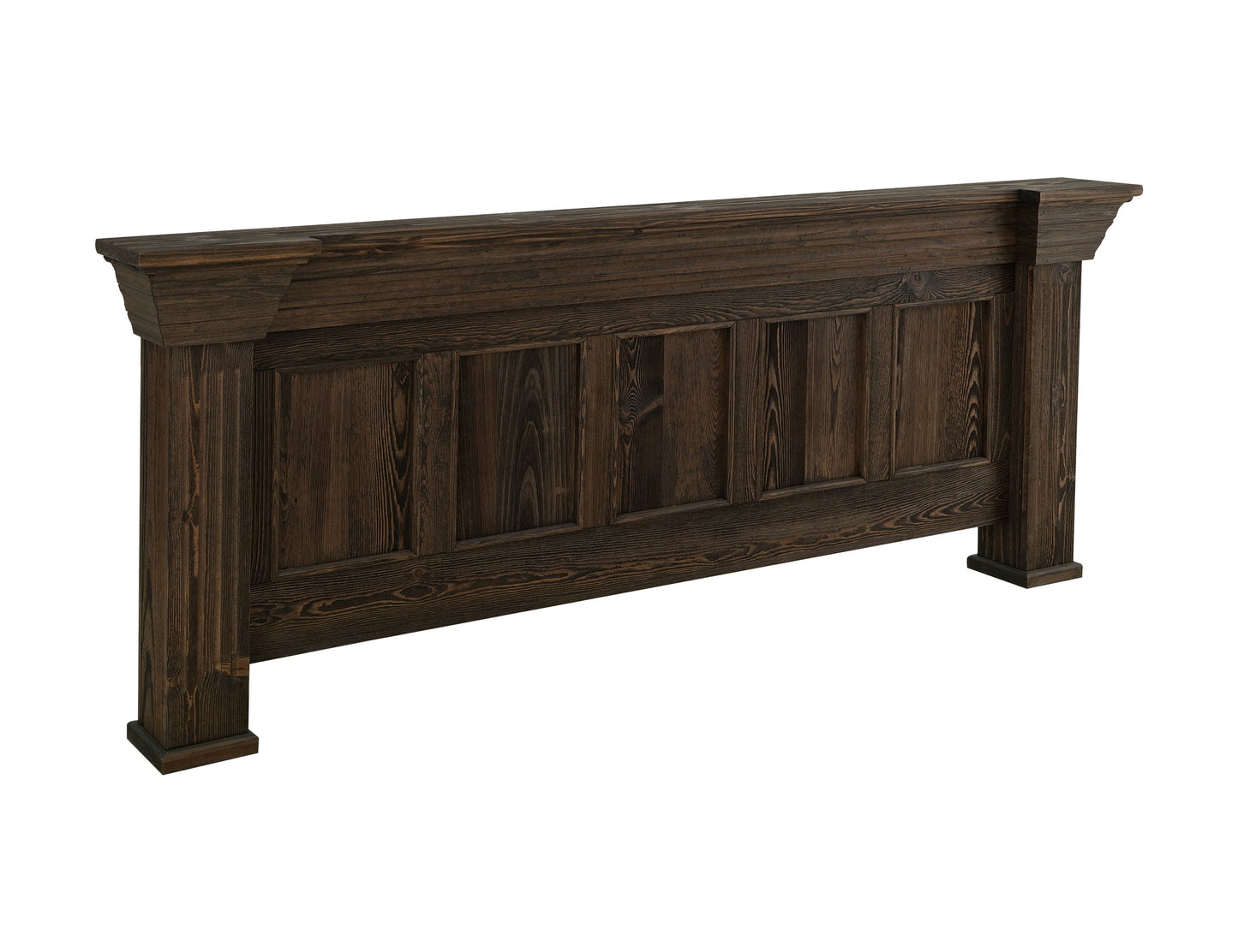 5/0 Queen Footboard - Mahogany Brown