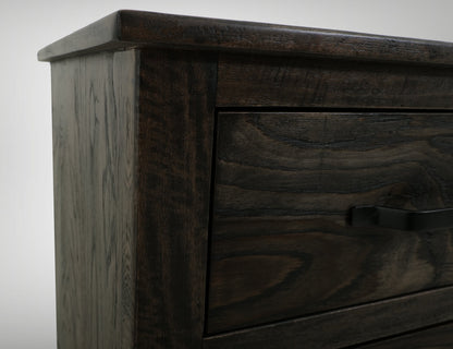2 Drawer Nightstand - Oil Black