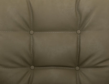 Wooden Frame & Base, Sofa - Sand Brown