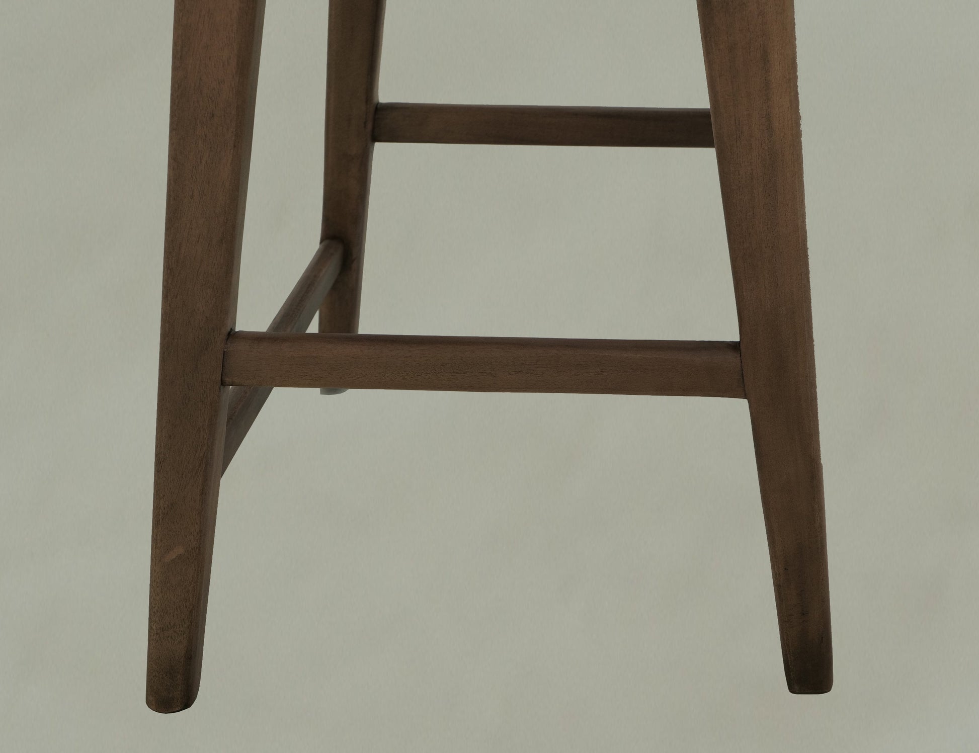 Wooden Frame and Upholstered Seat, Barstool 24" - Moss Green