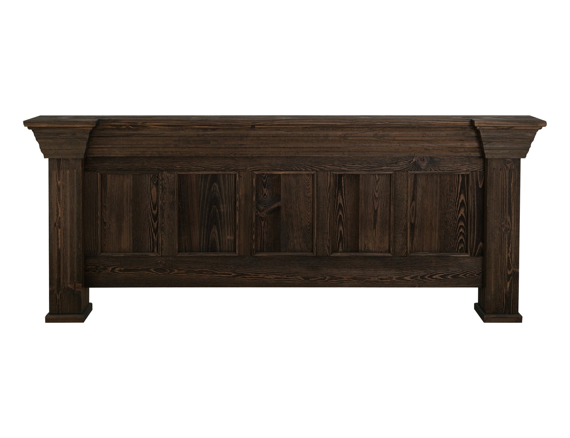 6/6 Eastern King Footboard - Mahogany Brown