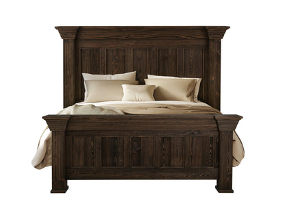 5/0 Queen Footboard - Mahogany Brown