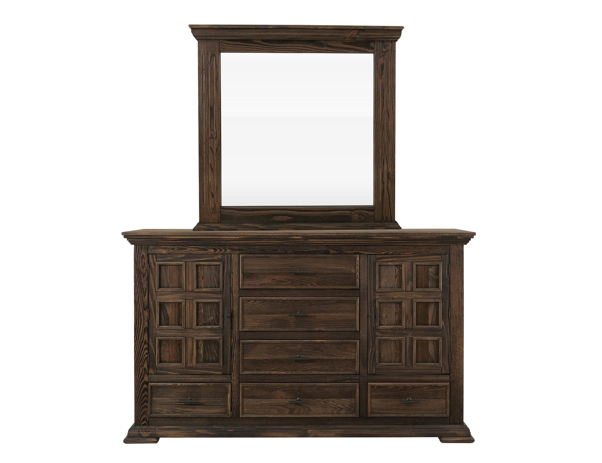 Mirror - Mahogany Brown
