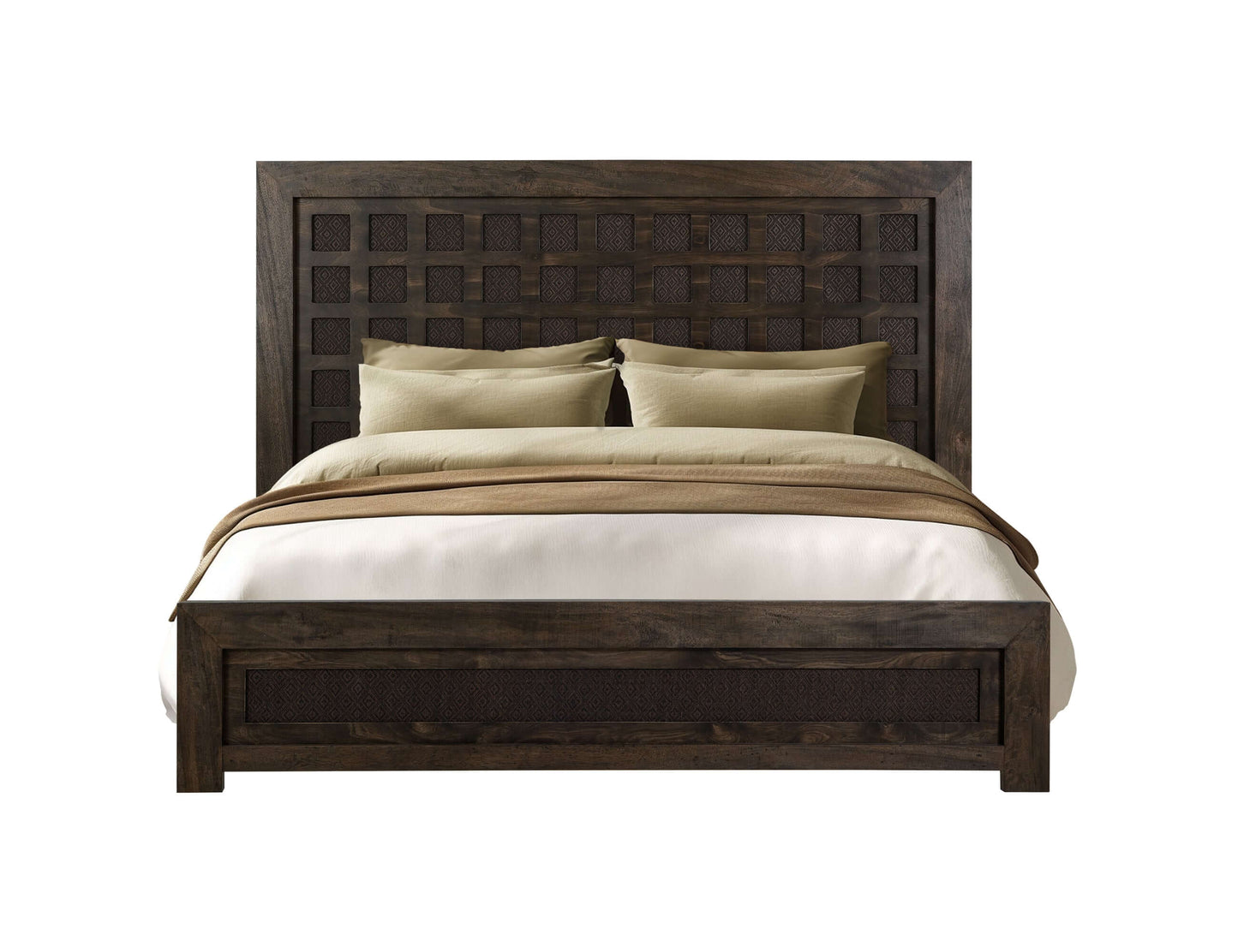 6/6 Eastern King Platform - Umber Brown