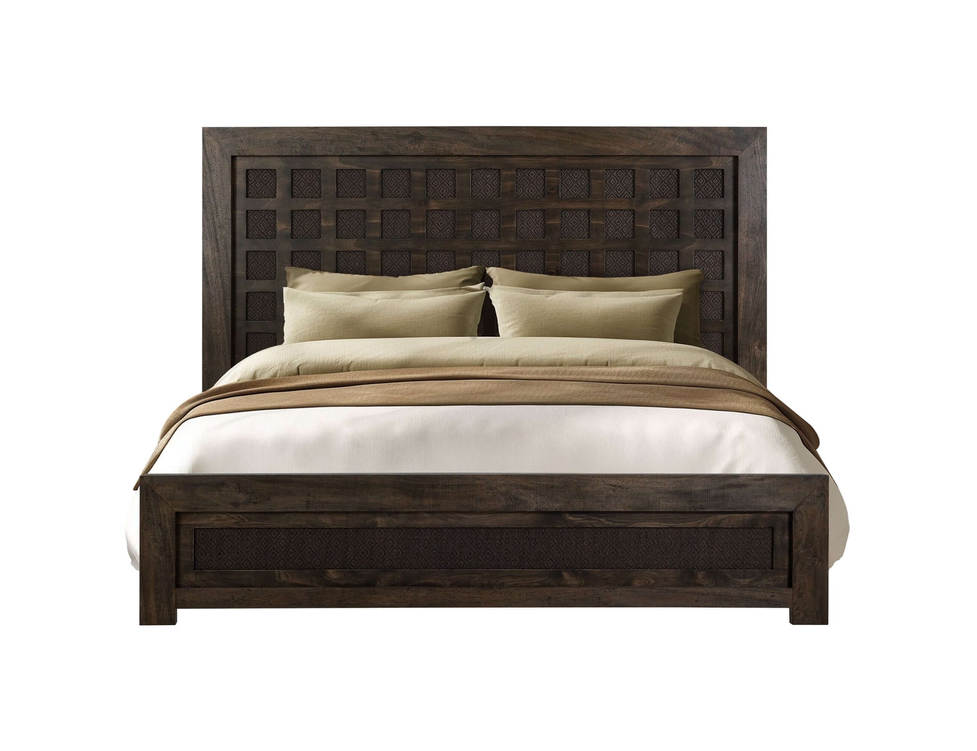6/6 Eastern King Platform - Umber Brown