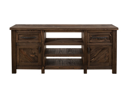 2 Drawer, 2 Door, TV Stand - Rookwood Brown