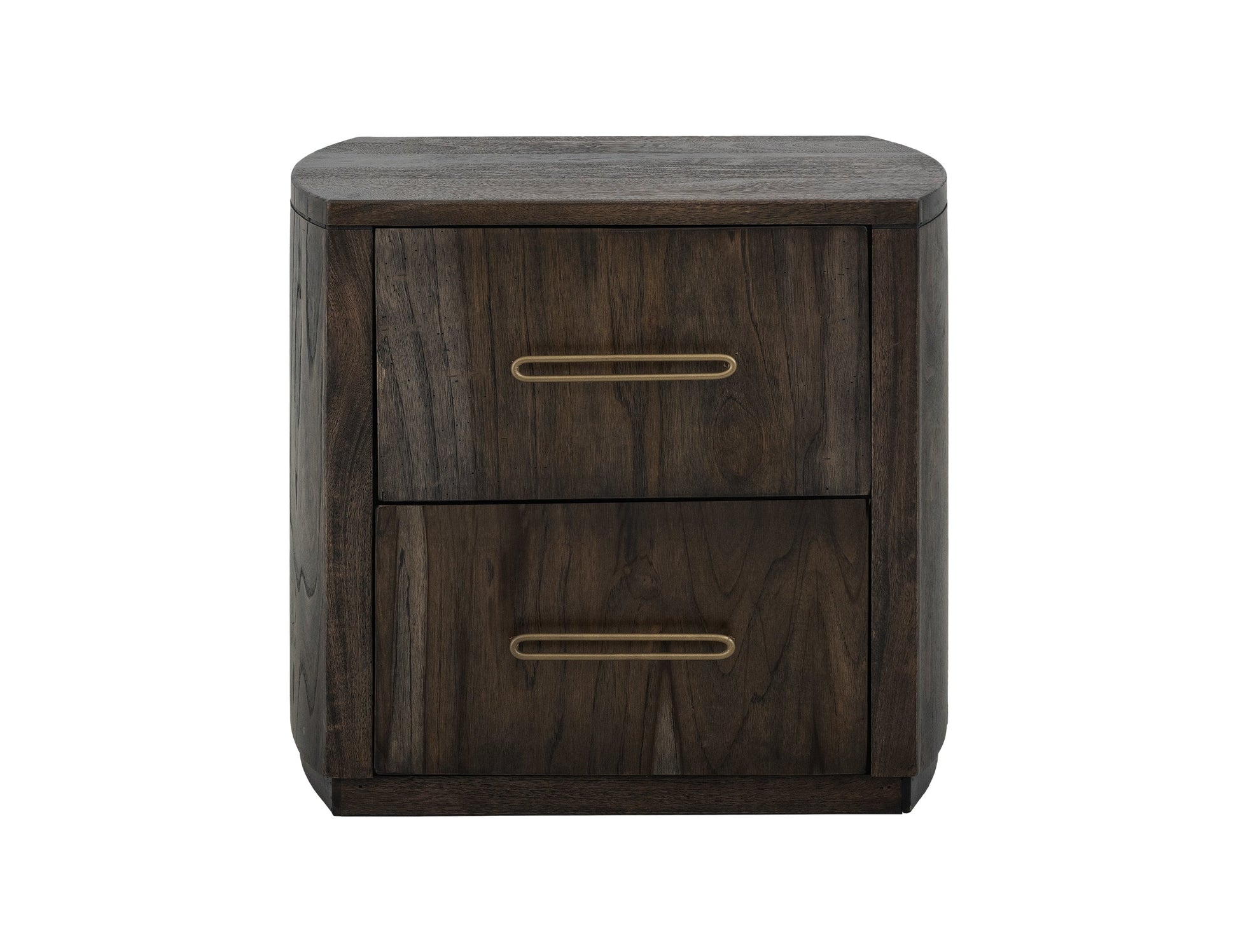 2 Drawer, Nightstand - Oil Black